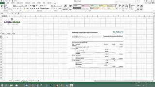 How to do a bank reconciliation on excel