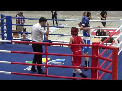 Boxen: Sila Kücük - Taleja Müller (Int. Frauenboxturnier #38)