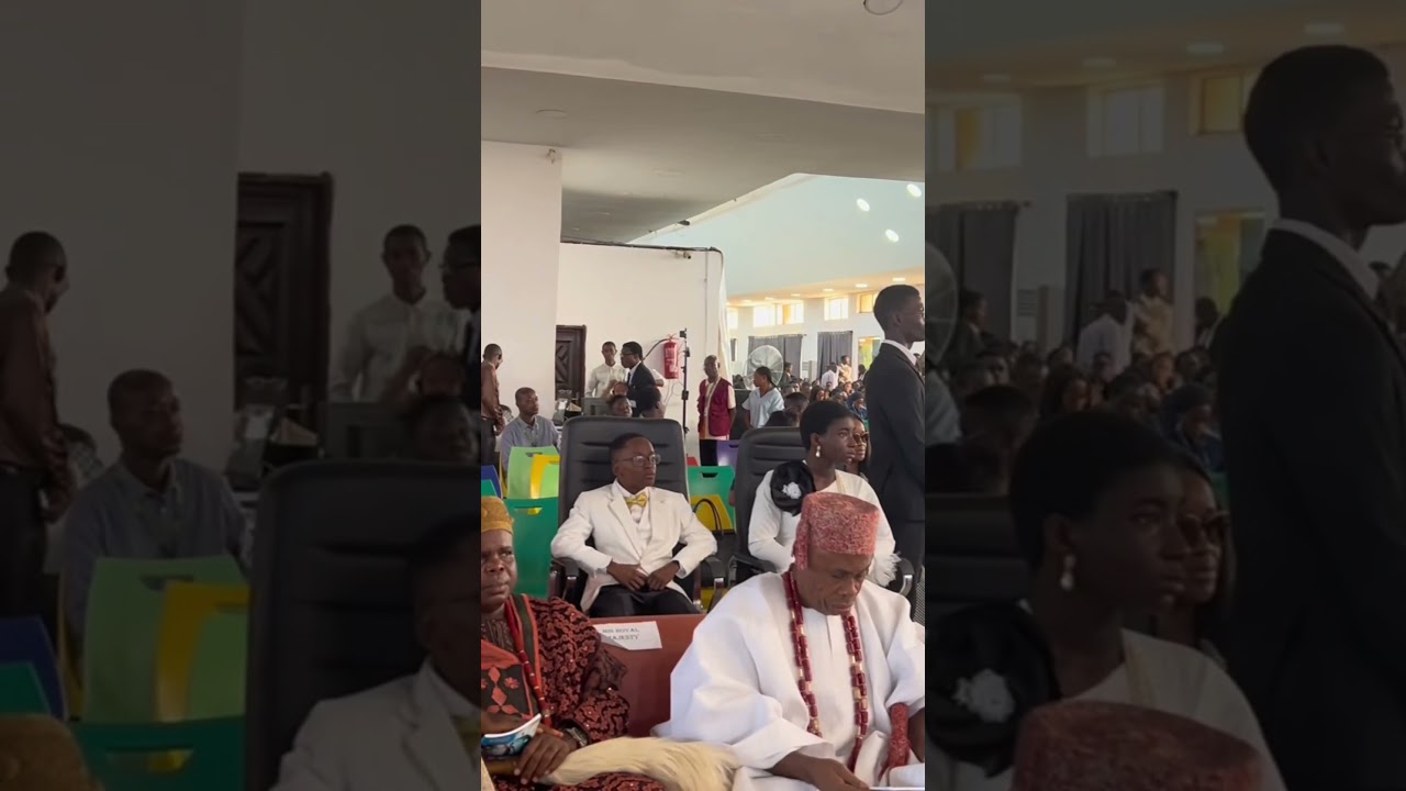 PROF. FOLUKE DADA-LAWANSON PRESENTS CALEB UNIVERSITY'S 8TH INAUGURAL LECTURE. Glory to God #students