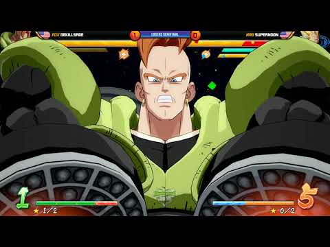 DBFZ World Tour Saga 4 - FOX | dekillsage vs NRG | SuperNoon - Loser's Semifinals