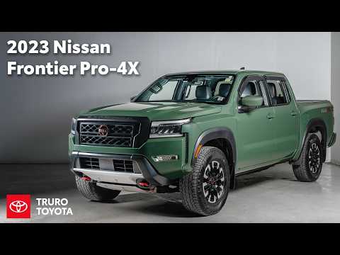 2023 Nissan Frontier Crew Cab PRO-4X Standard Bed 4x4 in Green for sale at Truro Toyota in Truro, NS