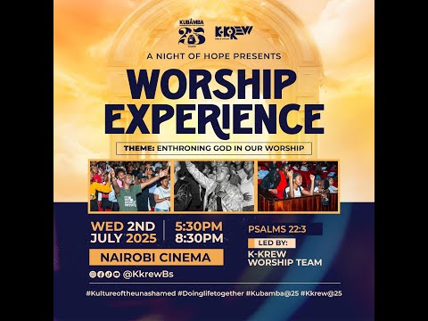 WORSHIP EXPERIENCE || KKREW BIBLE STUDY || A NIGHT OF HOPE
