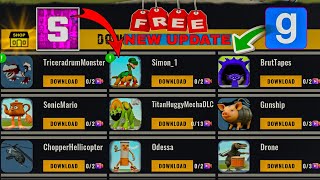 Nextbots in playground mod new garrysmod gameplay 😱