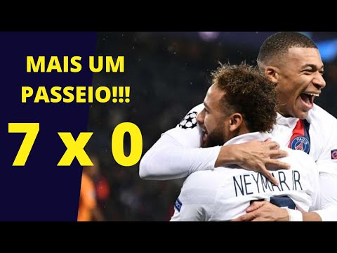 NEYMAR HUMILHOU EM AMISTOSO | PSG 7 x 0 Waasland-Beveren | Melhores Momentos | HD 17/07/2020