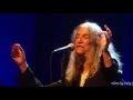 Patti Smith-KIMBERLY-Live @ The Fillmore, San Francisco, CA, December 30, 2015-69th Birthday-Horses