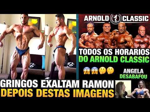 GRINGOS ASSUSTADOS COM RAMON - CRONOGRAMA DO ARNOLD OHIO - ANGELA DESABAFA