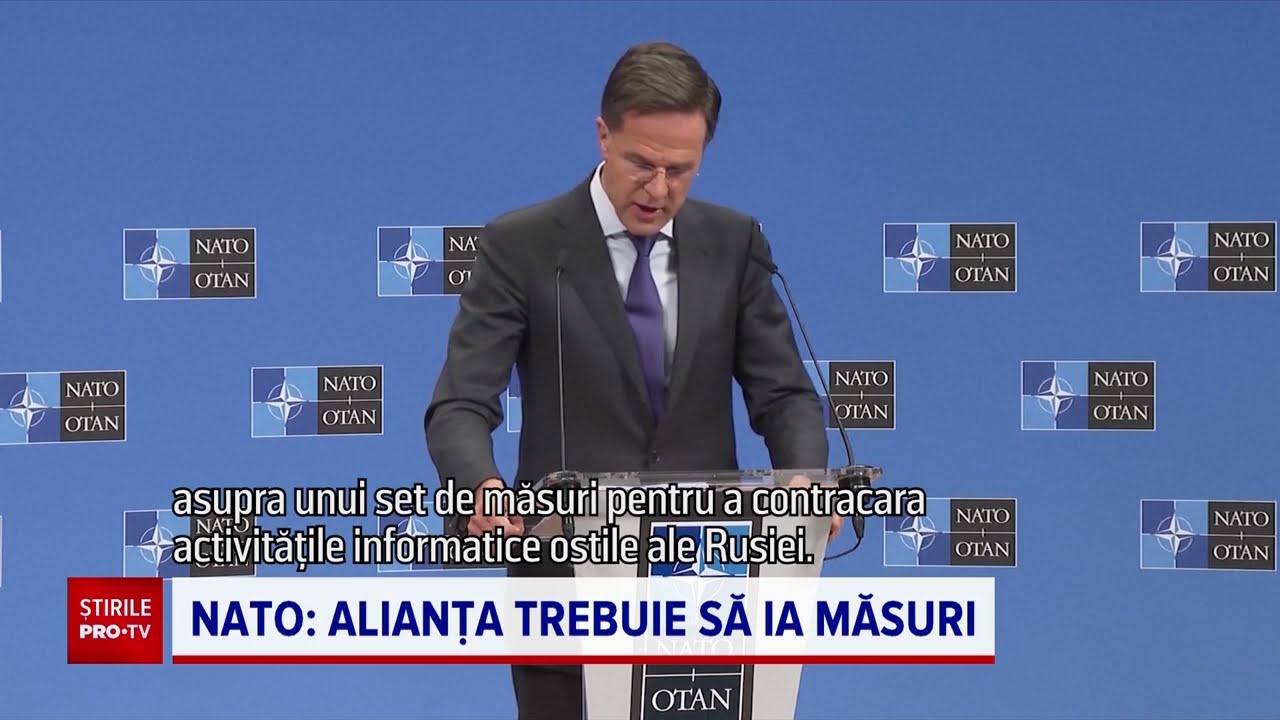 Reacția șefului NATO, Mark Rutte, după declarațiile lui Călin Georgescu