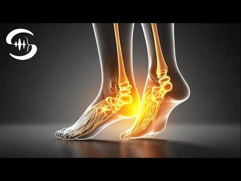 Schwellungen lindern Frequenztherapie (Bsp.: Geschwollene Knöchel)