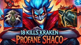 Profane Kraken Shaco! 😍 S15 Emerald Ranked [League of Legends] Full Gameplay - Infernal Shaco