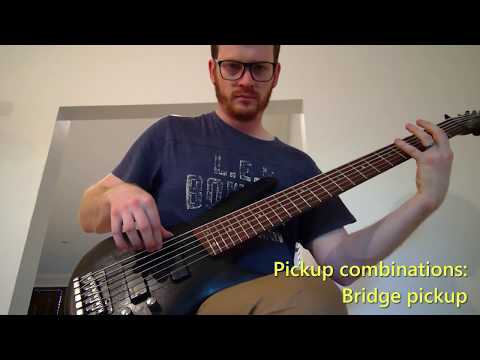 Ibanez SR506 Preamp Upgrade (Aguilar OBP-3) A-B Comparison