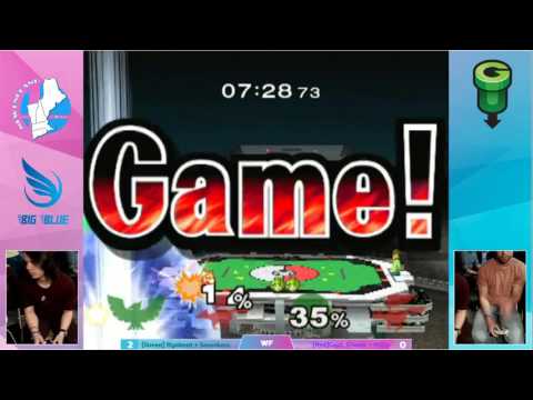 Mass Madness 7 - Captain Smuckers + Ryobeat (Blue) vs th0rn + Captain Crunch (Red) SSBM Doubles WF
