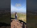 📍Hiking Arthur’s Seat in Edinburgh, Scotland 🏴󠁧󠁢󠁳󠁣󠁴󠁿🥾 #edinburgh #scotland #hiking