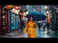 Dublin 4K Stormy Heavy Rain Walk Aug 2023 Dublin Ireland ASMR Rain Sounds For Sleeping