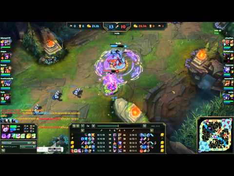 [Disconectec Team] lulu double kill vs zed | ashe