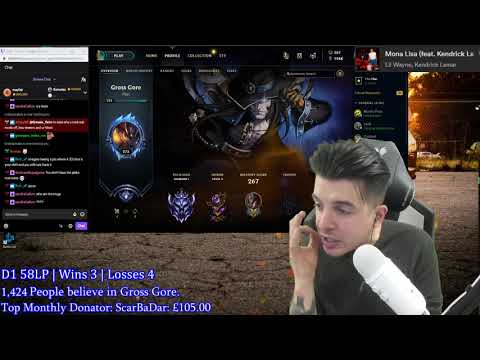 Gross Gore has mental breakdown on stream due to harassment from hate group