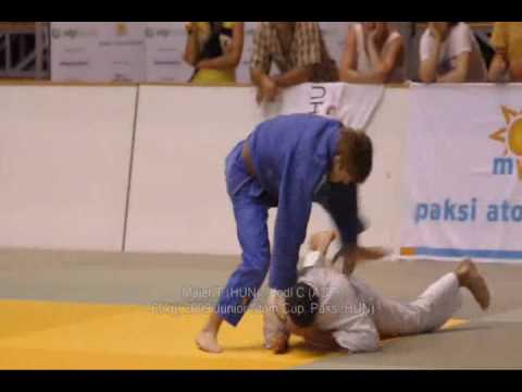 Judo 2009 Paks -60kg Majer T (HUN) - Jodl C (AUT) - Junior Atom Cup