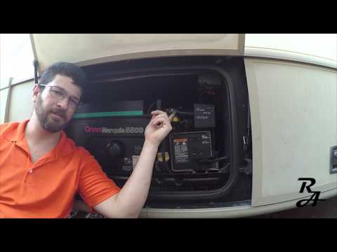Onan Marquis 5500 (BGM) Fuel System Service / Clean