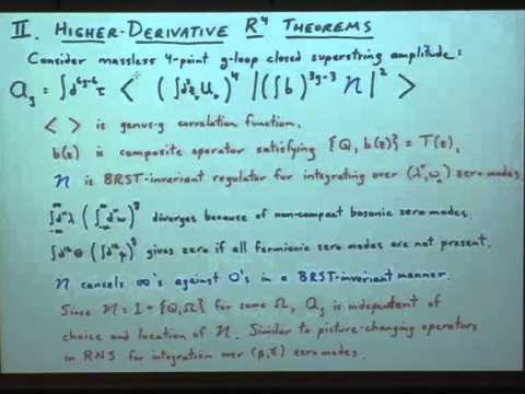Nathan Berkovits - Recent Applications of the Pure Spinor Formalism