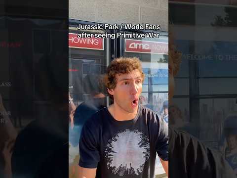 Jurassic Park & World Fans After Watching Primitive War