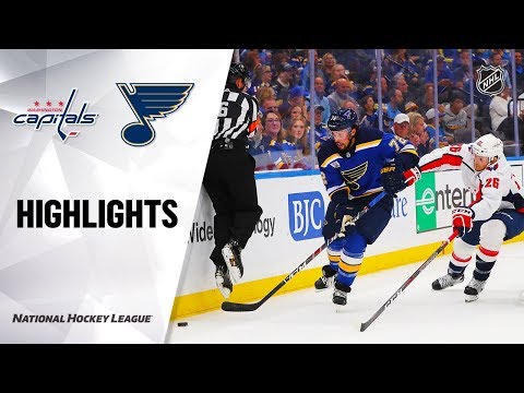 Capitals @ Blues 10/02/19 Highlights