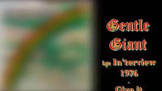 Gentle Giant - Give It Back