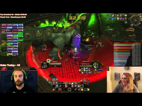 Bajheera & Jenny - Hellfire Citadel: MANNOROTH - WoW 6.2 Fury Warrior DPS