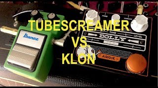 Video thumbnail for Comparando el clásico circuito Tubescreamer Vs el circuito Klon (Argie Dolly) by Ariel Pozzo