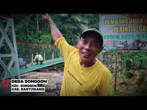 Terima kasih Presiden Prabowo Subianto atas pembangunan Jembatan Gantung