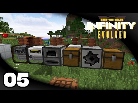 Infinity Evolved - Ep. 5: Machine Frames! | FTB Infinity Evolved Expert Mode