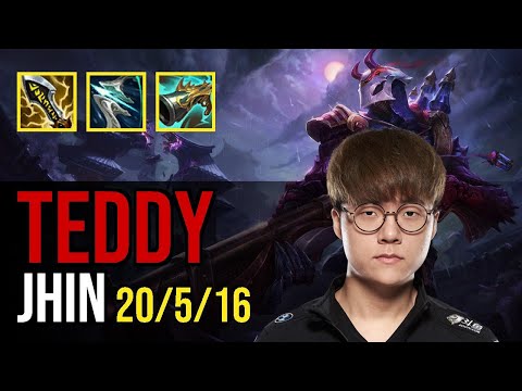 Teddy - JHIN vs. TRISTANA ADC | KR Grandmaster