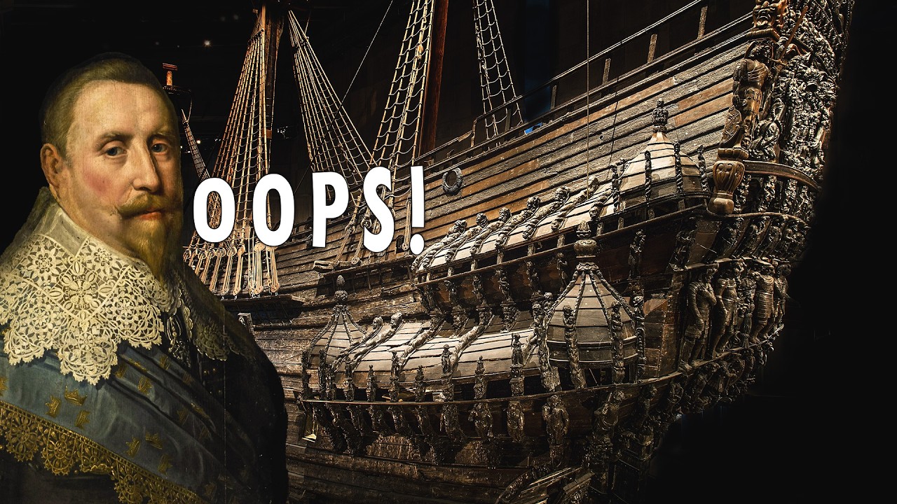VASA, o navio que AFUNDOU por ter muita DECORAÇÃO!