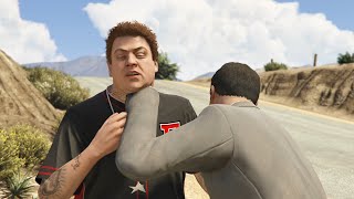 GTA 5 Michael Kills His Son Jimmy after he betraye