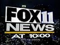 May 1999 Fox Commercial Breaks Fox 11 News At 10 Open KTTV Los Angeles