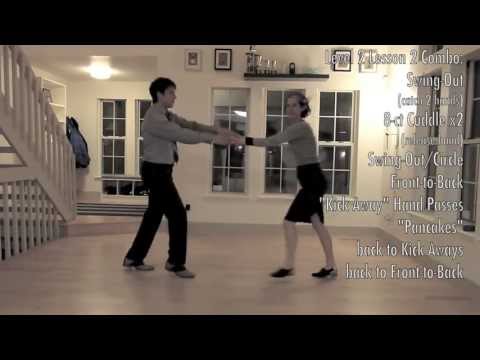 Learn to Swing Dance Lindy Hop | Level 2 Lesson 2 (Lindy Hop) | Shauna Marble | Lindy Ladder