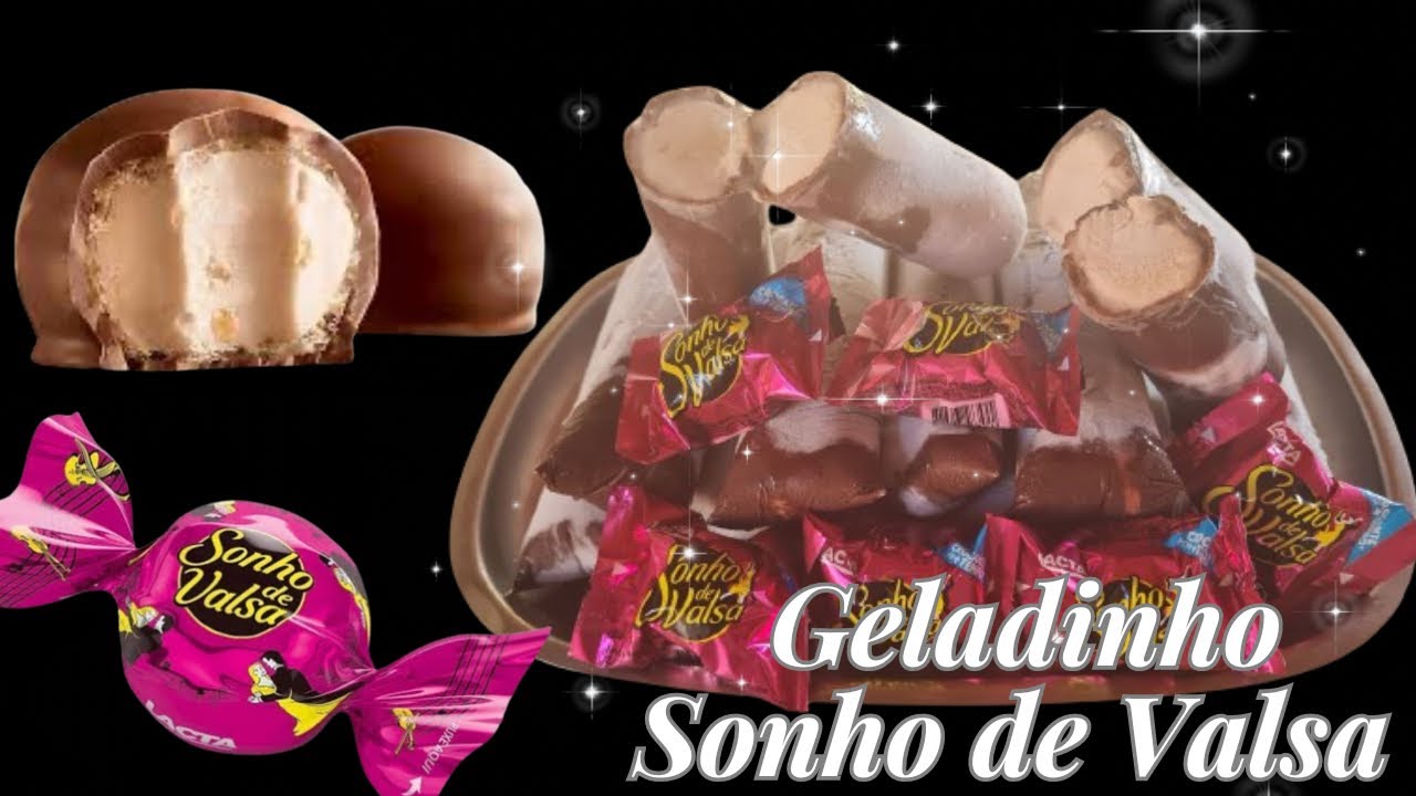 Geladinho Gourmet SONHO DE VALSA. Esse geladinho é sucesso de vendas. #geladinho #seinscrevam