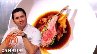 The Contestants Cook Off Against Chef Claudio | MasterChef Canada | MasterChef World