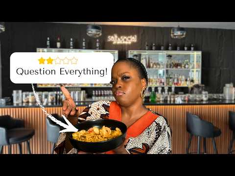 NOTHING Is What It Seems at this restaurant - Salt and Social Lagos