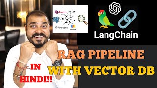 Tutorial 3- Getting Started With Q&A RAG Pipeline Using Langchain- Krish Naik Hindi