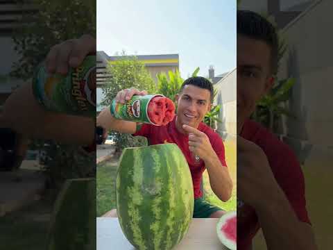 How to make ice cream from watermelon? Ronaldo Siuuu