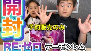 【開封動画】RE:ゼロ　デーモンレム　予約販売限定品がきた〜