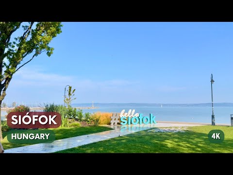 Siófok - Walking in Hungary