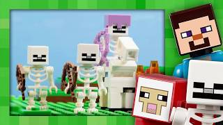 LEGO Minecraft 21146 Útok kostlivců