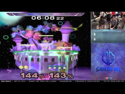 GHQ Weekly [9/27/15] - Winners Semis: Vro (Marth) vs. Eggy (Peach)