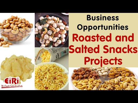 Online industrial book of roasted/salted, cashewnuts project...