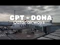 CPT International Airport To Doha International Airport Qatar Airways Review