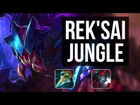 REK'SAI vs KAYN (JUNGLE) | 11/1/6, 800+ games, Godlike | KR Master | v10.23