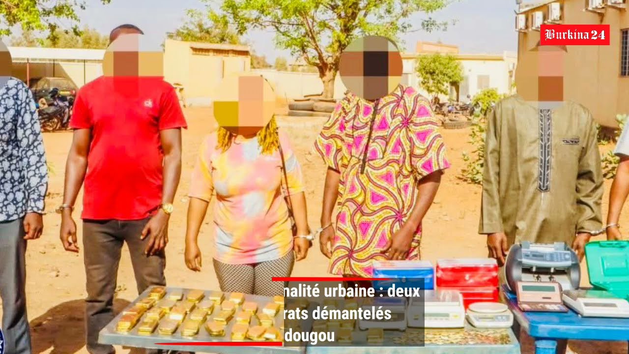 Sécurité au Burkina Faso : la police met fin aux activités de deux gangs