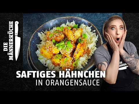 🍊 Hähnchen in Orangensauce - Schnelles & einfaches Abendessen