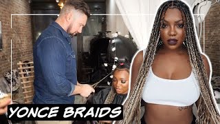 Beyonce Inspired Braids : #AshBlondeBraids Brownie Approved