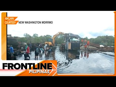 Lagatik River sa New Washington, Aklan, apektado ng oil spill Frontline Pilipinas